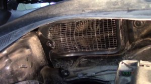 Установка дополнительного салонного фильтра VW Polo Sedan