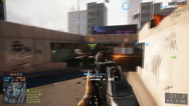 Battlefield 4 ultra GTX 670 I7-3770k FPS test смотреть онлайн