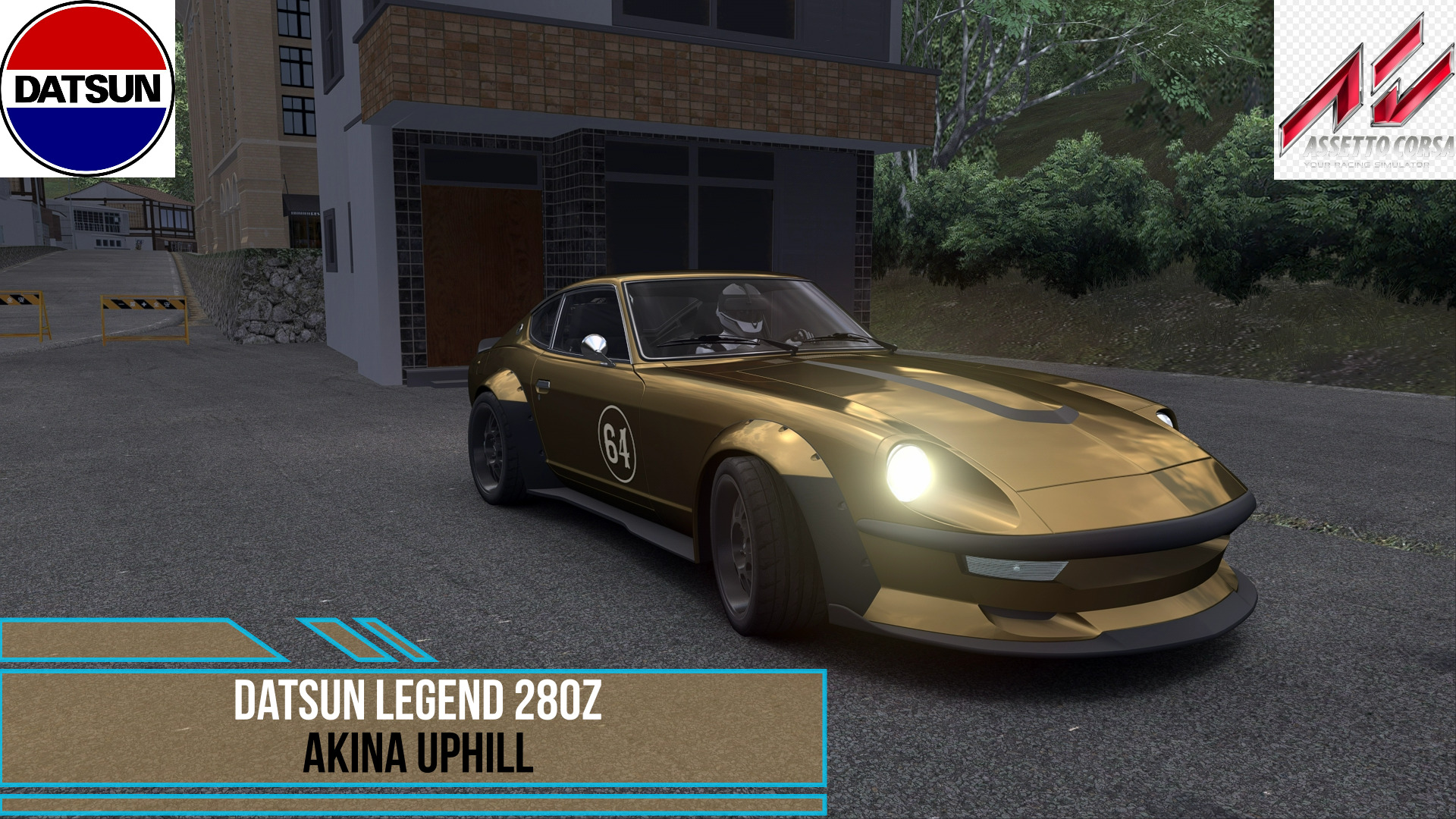 Datsun Legend 280Z 1978 - Akina Uphill | Assetto Corsa.mp4 смотреть онлайн