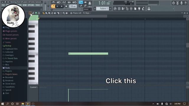 How to Enable Resizing from left Piano roll notes in Fl Studio - Pull piano roll note смотреть онлайн