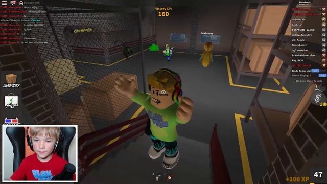 SOLVING MURDER MYSTERY in ROBLOX FACTORY (MM2 NEW MAP) смотреть онлайн