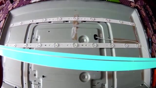 Ремонт телевизора Haier(LE32K5500T) - замена подсветки. смотреть онлайн