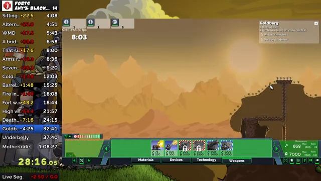 (Previous WR) Forts: Black Gold Campaign Speedrun Any% 56m смотреть онлайн