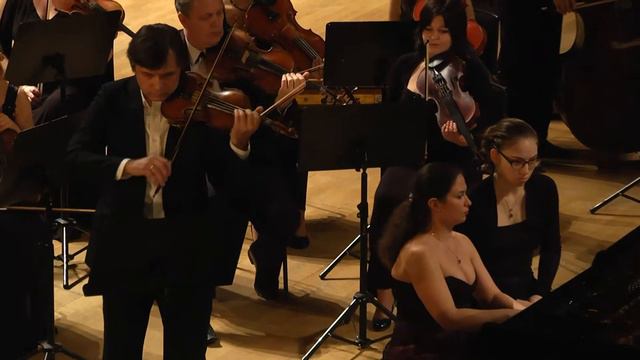 E. Chausson - Concert for violin, piano and string quartet, op. 21, D-dur (with orchestra), part 1 смотреть онлайн