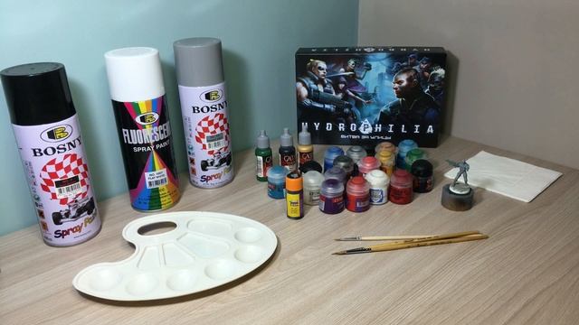 Подготовка к покраске миниатюр смотреть онлайн