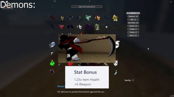 Best Items To Wear As A Slayer & Demon | Project Slayers