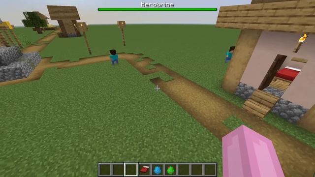 herobrine ❤️ steve смотреть онлайн