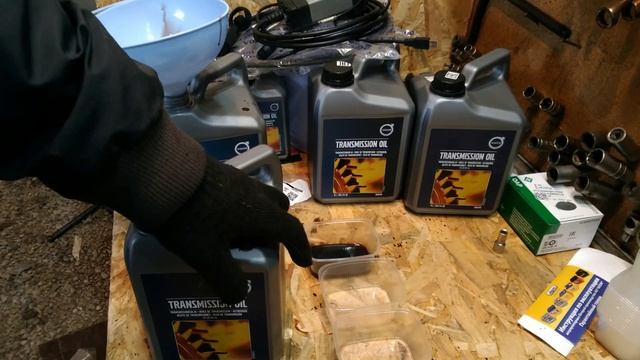 Полная замена масла в АКПП TF-80SC. Volvo S80 II.