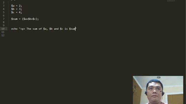Sum of Three Numbers in PHP смотреть онлайн