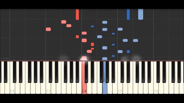 NieR Automata - Pascal (Synthesia Piano Tutorial) смотреть онлайн