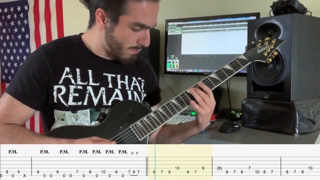 Trivium - Like Light to the Flies Lead Guitar Cover + Tabs | Namra смотреть онлайн