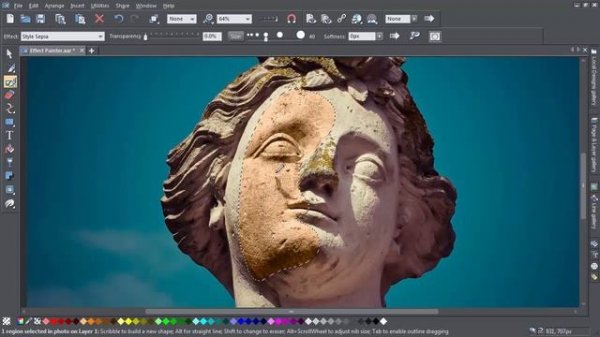 Using the Effect Painter Tool in Xara Photo & Graphic Designer and Designer Pro