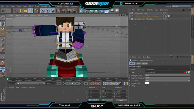 [18] Minecraft | Profile Picture Speed Art : New Enchanting Table Rig смотреть онлайн