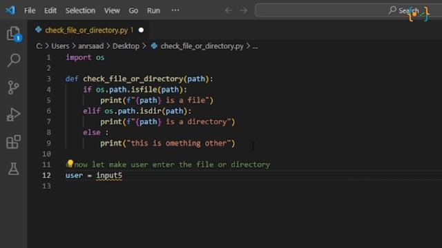 Python: Check path смотреть онлайн