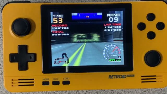 Retroid Pocket 2 - Ridge Racer 64 (N64) Gameplay смотреть онлайн