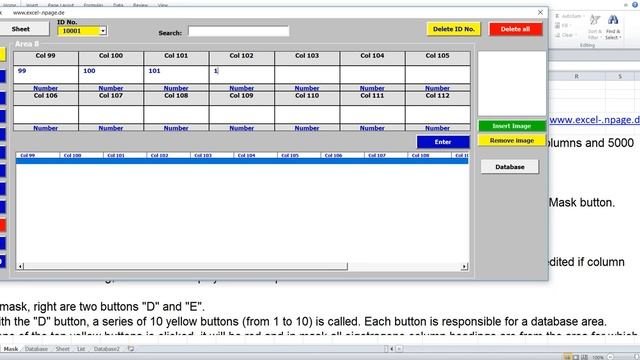 Multi column database with search engine and images in Excel VBA смотреть онлайн