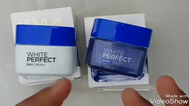 L'OREAL PARIS WHITE PERFECT DAY & NIGHT clinical creame| Review in hindi|best acne cream in india| смотреть онлайн