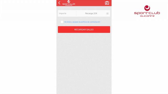 Tutorial - Recargar Saldo en la App Sport Club Alicante смотреть онлайн