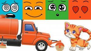 Что чувствует котенок и что чувствует машинка - Учим эмоции - Развивающий мультик для детей