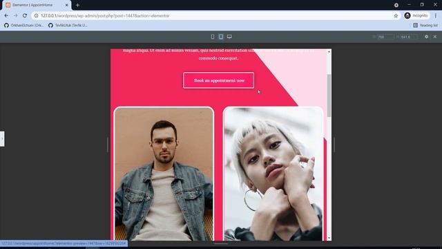 Image carousel and gallery modern style wordpress elementor Section смотреть онлайн