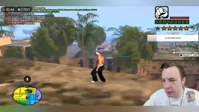 КАК МИТИН В ДЕТСТВЕ РАЗНЁС ПОЛ ДОМА И ЧУТЬ НЕ ПОПАЛ В ПСИХУШКУ ИЗ ЗА GTA SAMP | MEETEN SHOW смотреть онлайн