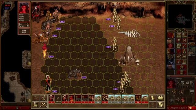 Герои 3 СоД / Avangard (Инферно) vs cKoTuHa (Цитадель) / Турнир Hard Bots Шаблон Даймонд / Нет конц смотреть онлайн