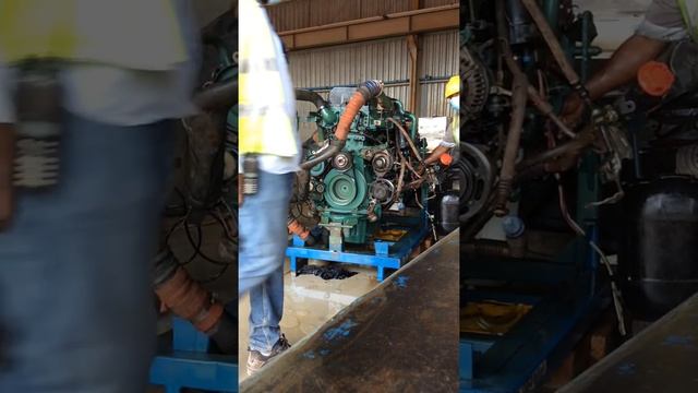 VOLVO D13 ENGINE FOR FMX NEW OVERHAULED смотреть онлайн
