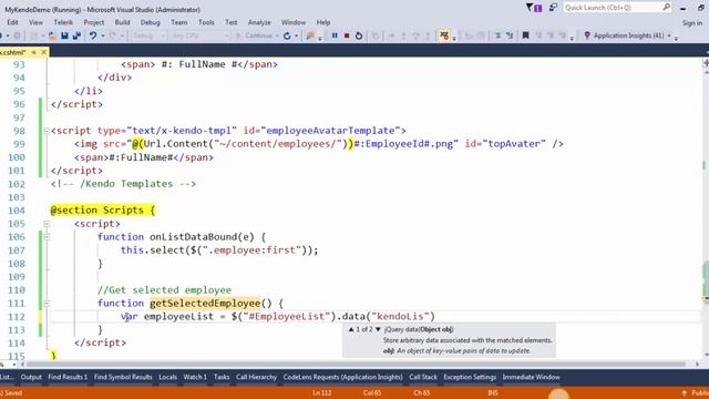 How to create Telerik Dashboard in ASP .Net MVC Part 3 смотреть онлайн
