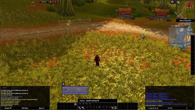 WoW Classic - party bots, вспомогательные игроки. смотреть онлайн