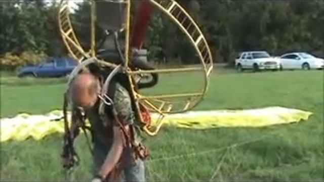 Home Built Water Cooled Honda CR 125 PARAMOTOR смотреть онлайн