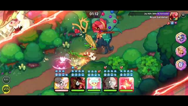 Boss Hunt Difficulty Level A Stage 1 Royal Gardener (Cookie Run Kingdom) смотреть онлайн
