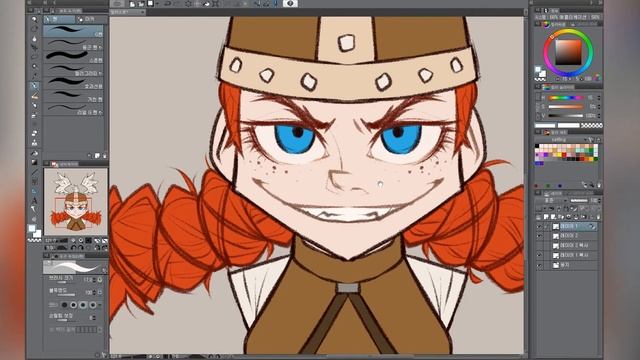 [그림] 굶지마- 위그프리드 | [Drawing timelapse] Wigfrid(Don't starve) смотреть онлайн