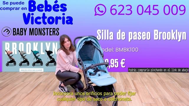 Silla Paseo Brooklyn Baby Monsters