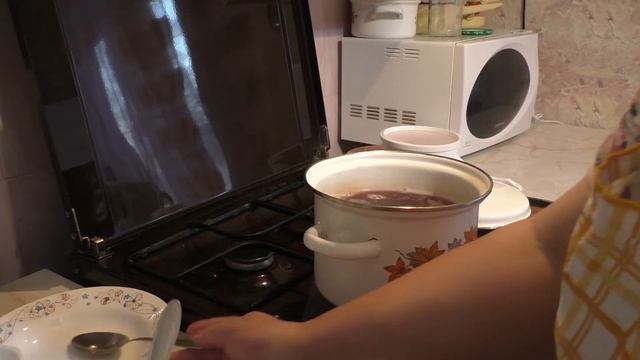 Кисель из замороженных ягод. Можно маленьким деткам. смотреть онлайн