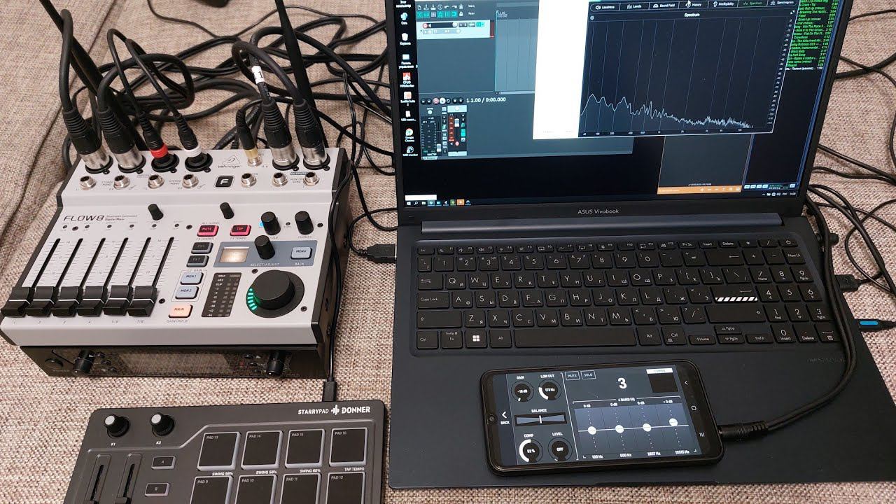 Flow 8 Behringer технический обзор смотреть онлайн