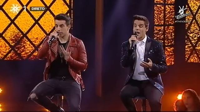 Diogo Piçarra, Fernando Daniel e Sérgio Alves - Meu é Teu | Gala | The Voice Portugal смотреть онлайн