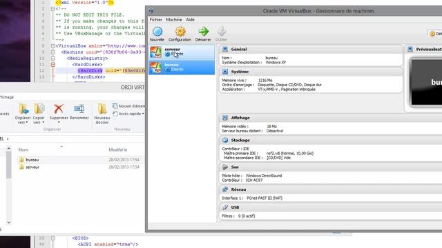 Configuration de Virtualbox смотреть онлайн