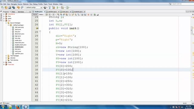 Snake Game In Java Applet NetBeans Part 7 In Tamil смотреть онлайн