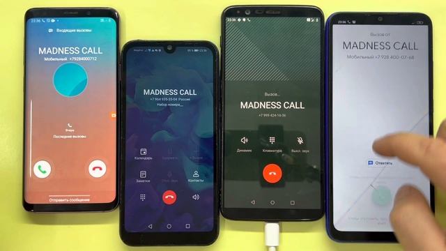 MADNESS INCOMING CALL & OUTGOING CALL / HUAWEI Y5 2019 Vs OnePlus 5T,Samsung Galaxy S9 Vs Xiaomi 9C смотреть онлайн