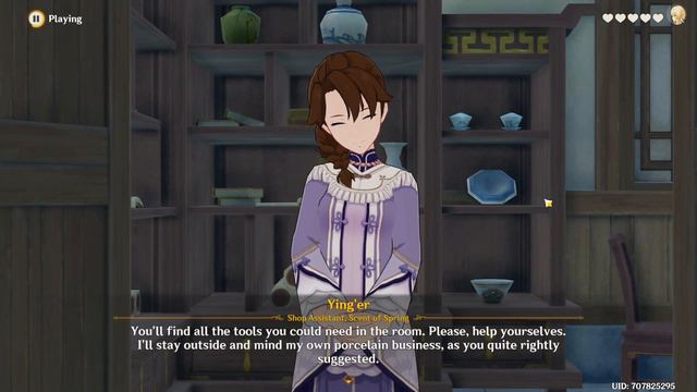 Ningguang Hangout Event - I'll examine your body from tip to toe - Ying'er смотреть онлайн