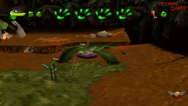 Gex 2 Enter the Gecko (PS1) Прохождение #11 Джунгли