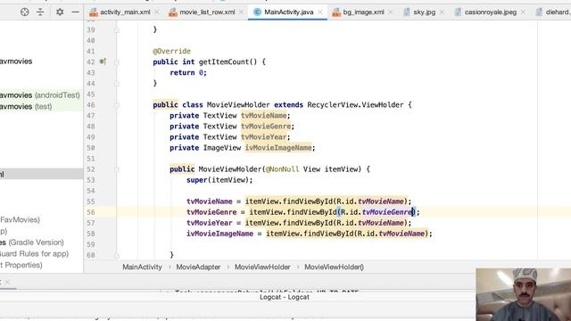 Android RecyclerView Tutorial - Displaying a List of Movies [Part#3/5] смотреть онлайн