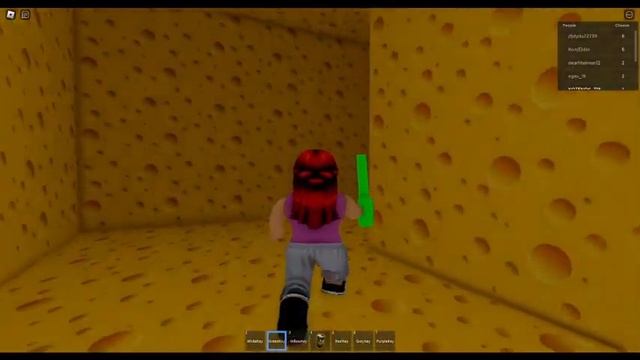 Cheese escape Roblox (Red cheese, Yelow, Grey, Purple keys and FINAL BATTLE) смотреть онлайн