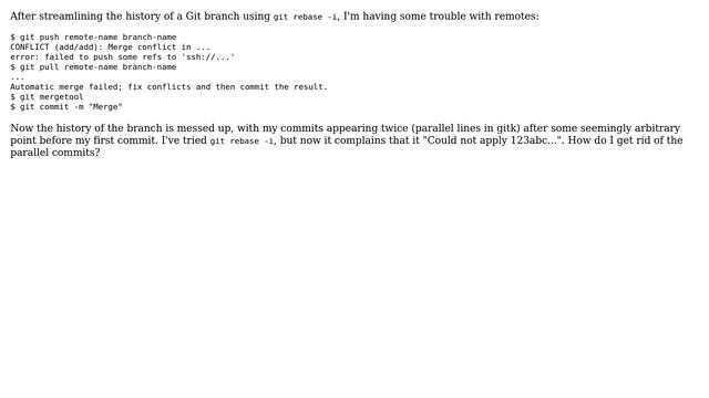Git duplicate commits смотреть онлайн