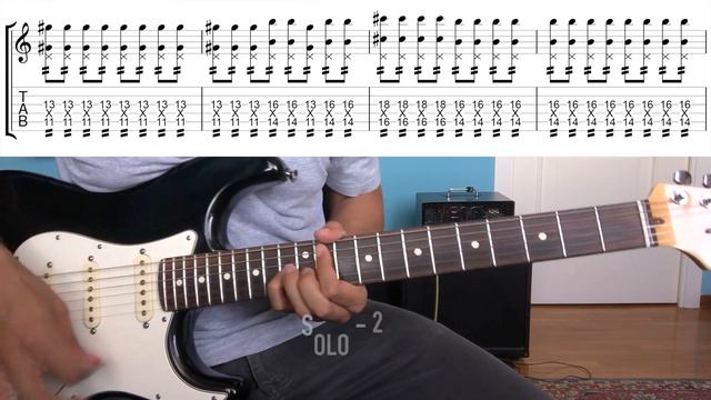 Best of You - Foo Fighters (Guitar Lesson + Tab) w/ Guitar Solo смотреть онлайн