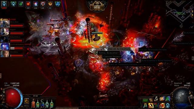 Path of Exile 3.5 Betrayal: PURE BREACHSTONE - Rotations and Hosting explained смотреть онлайн