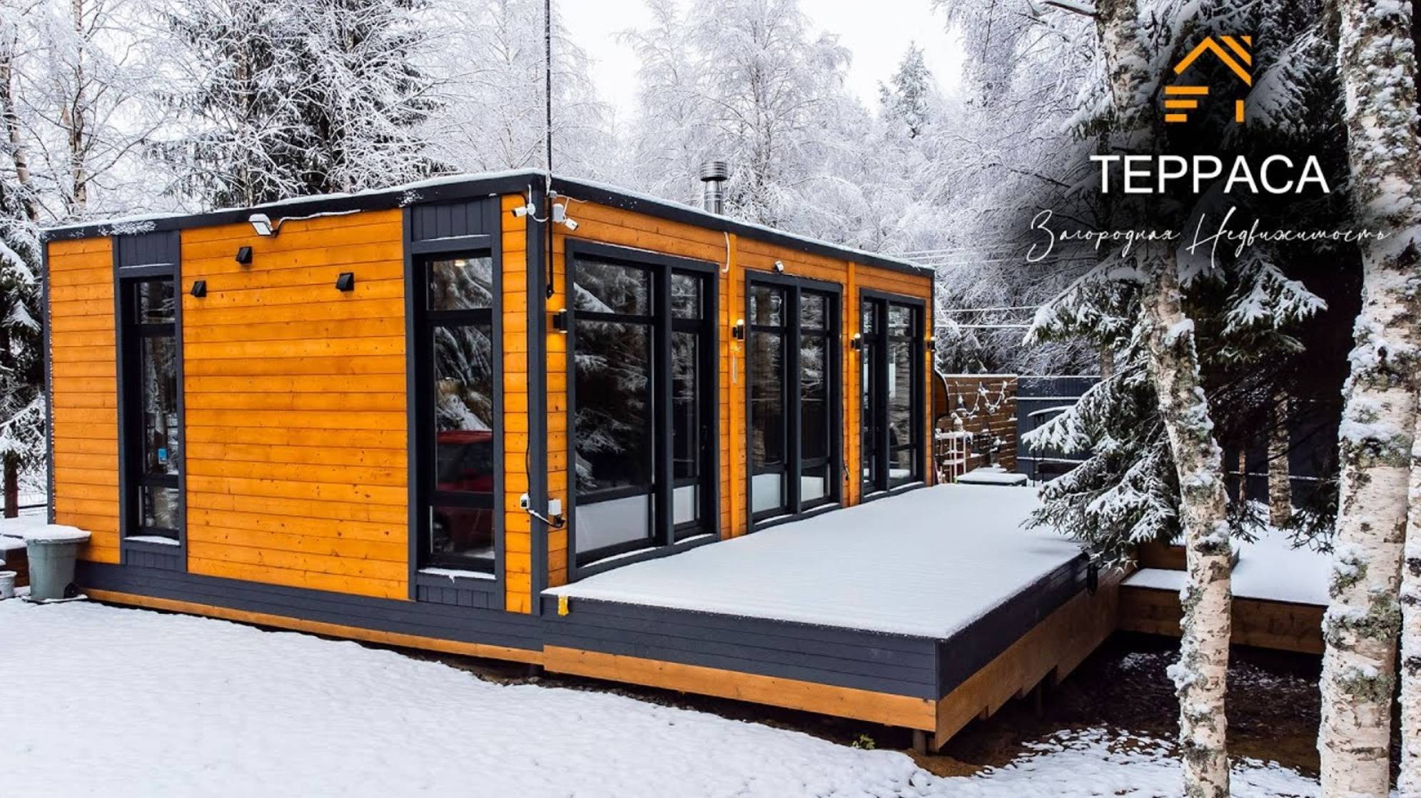 🌲НОВЫЙ ДОМ У ЛЕСА | Камин | Теплые полы | Баня | смотреть онлайн