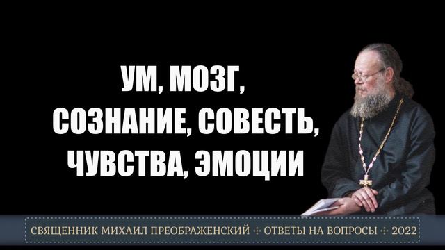 Ум, сознание, мозг, совесть, чувства, эмоции смотреть онлайн