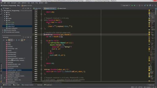 PhpStorm入門 第1章 レッスン4 Structure смотреть онлайн