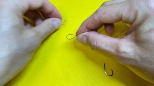 Лучший способ как привязать два крючка на поплавочную удочку